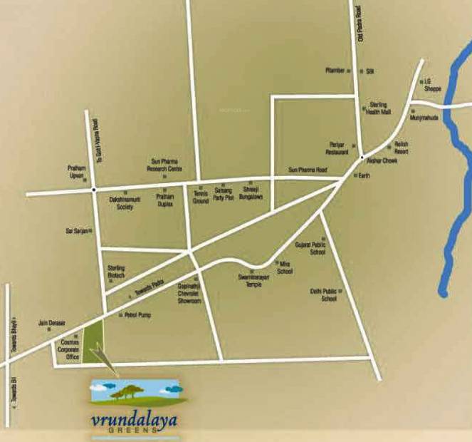 Images for Location Plan of Vedant Varundalay Greens