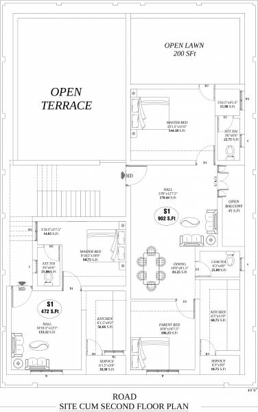 Images for Cluster Plan of Salim Red Rose