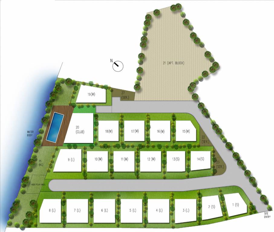 Images for Layout Plan of Nucleus Spells Villas
