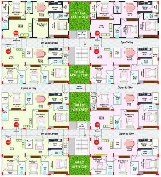 Images for Cluster Plan of Naidu RR Heights