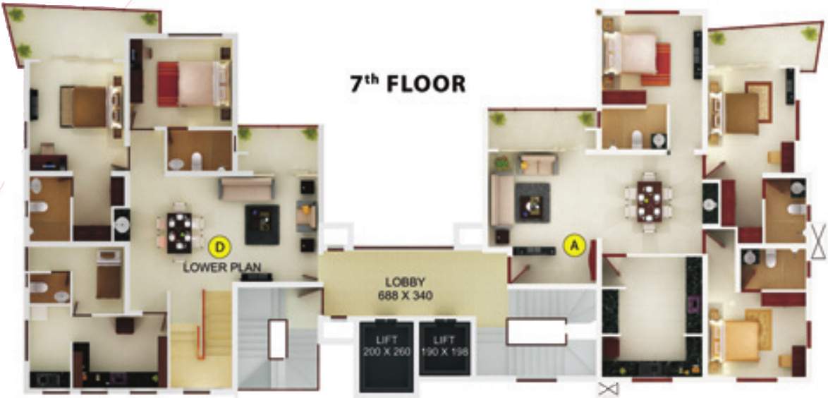  bellevue Images for Cluster Plan of Asset Bellevue