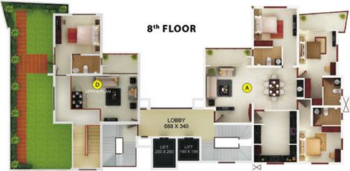 Images for Cluster Plan of Asset Bellevue bellevue Images for Cluster Plan of Asset Bellevue