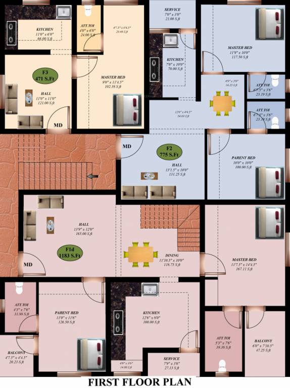 Images for Cluster Plan of Salim Winter Park