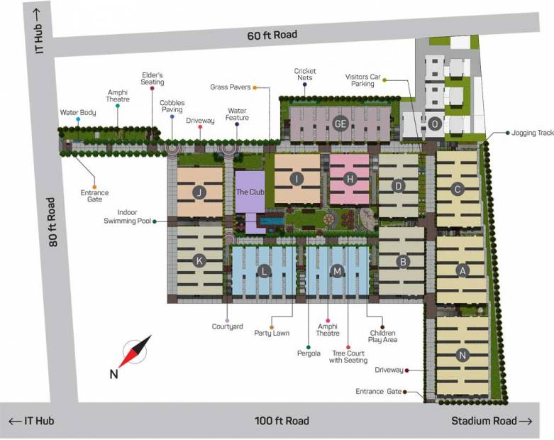  the-address Images for Master Plan of Sagara The Address