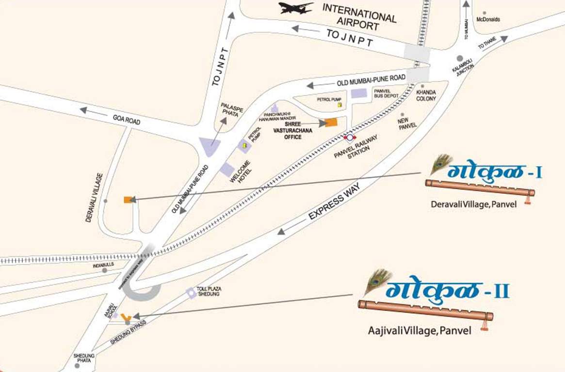 Images for Location Plan of Shree Vasturachana Gokul II