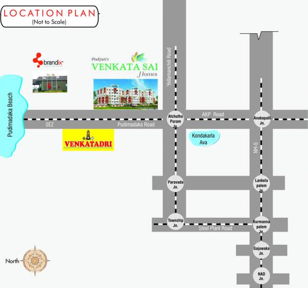 Images for Location Plan of Prakruti Venkata Sai Homes