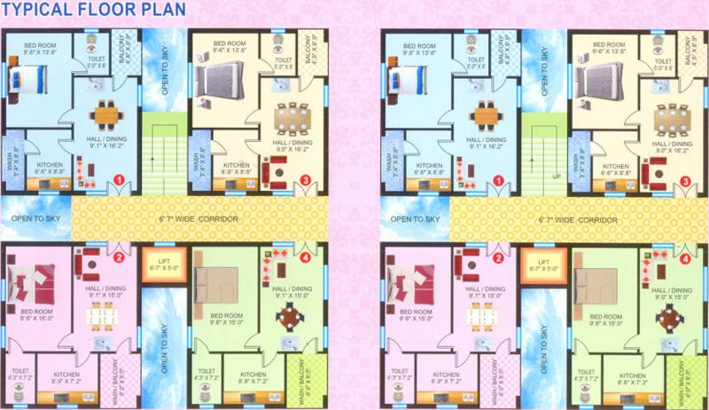 Images for Cluster Plan of Gayatri Nagabala And Divyasri Residency