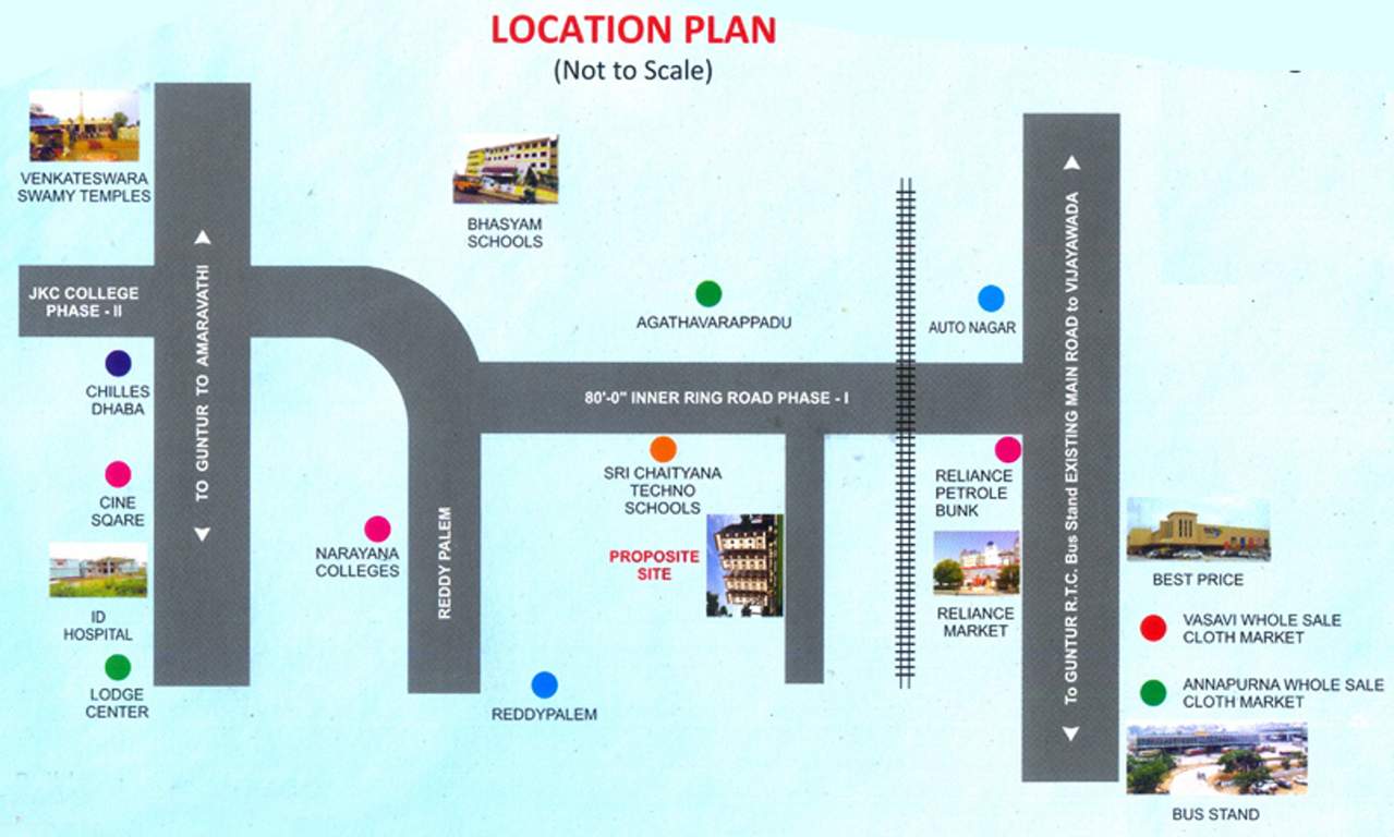 Images for Location Plan of Gayatri Nagabala And Divyasri Residency