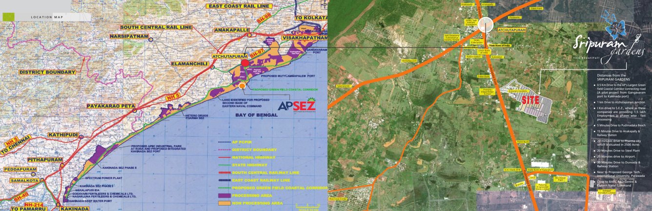 Images for Location Plan of Sesha Sripuram Gardens Plots