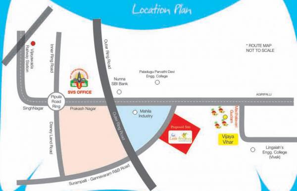 Images for Location Plan of Sri Vijayasai Sri Leela Residency