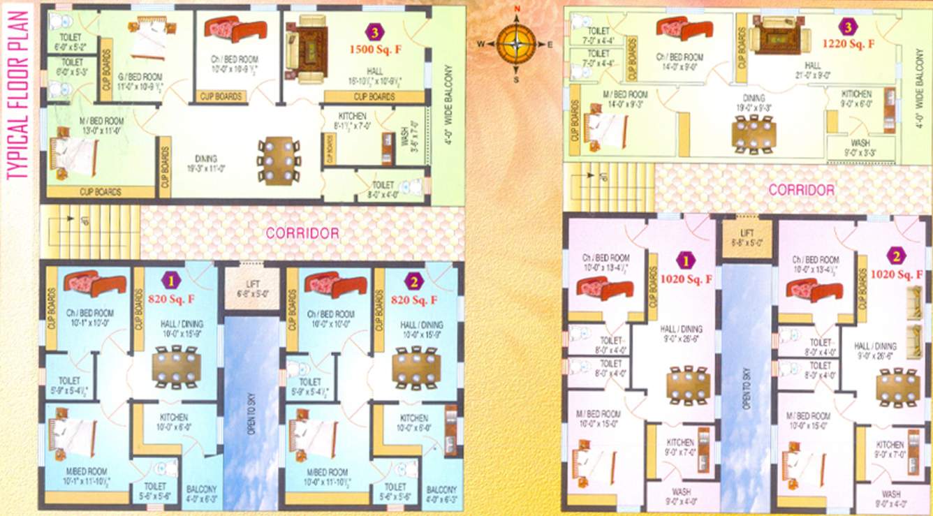 Images for Cluster Plan of Gayatri Jyothi and Manasa Enclave