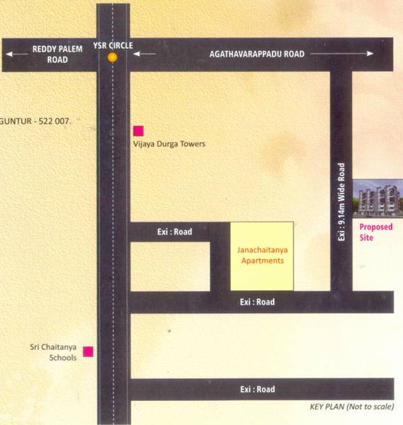Images for Location Plan of Gayatri Jyothi and Manasa Enclave