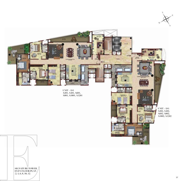  ecr 14 ECR 14 Cluster Plan from 2nd to 12th Floor