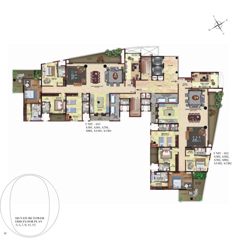  ecr 14 ECR 14 Cluster Plan from 3rd to 13th Floor