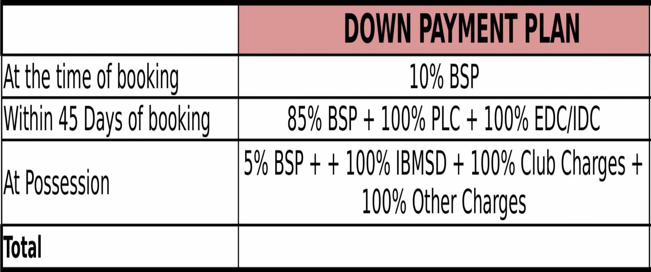 Images for Payment Plan of Central Park Town Houses Payment Plan