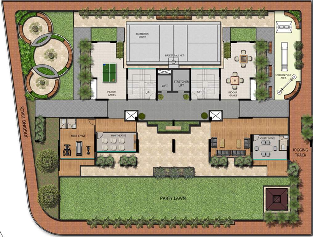 landmark Images for Cluster Plan of Apex Landmark