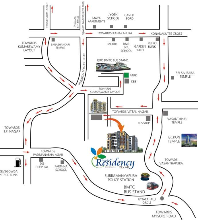  residency ii Images for Location Plan of Padmalaya Residency II