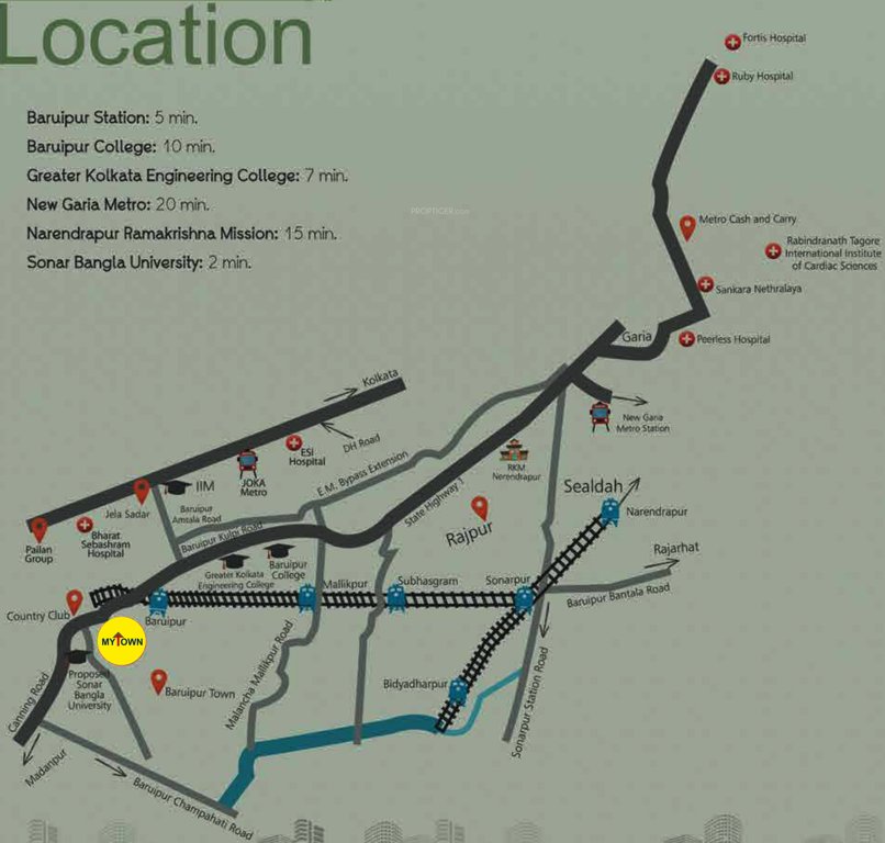 Images for Location Plan of Dharitri My Town