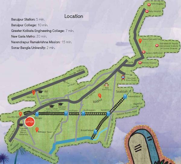 Images for Location Plan of Dharitri My Town