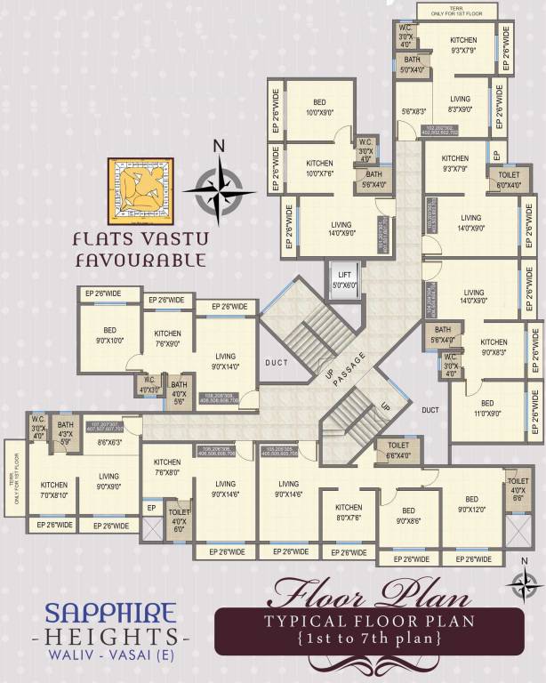 Images for Cluster Plan of Siddhi Sapphire Height