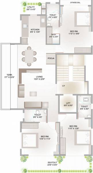 Images for Cluster Plan of Revati Meridian