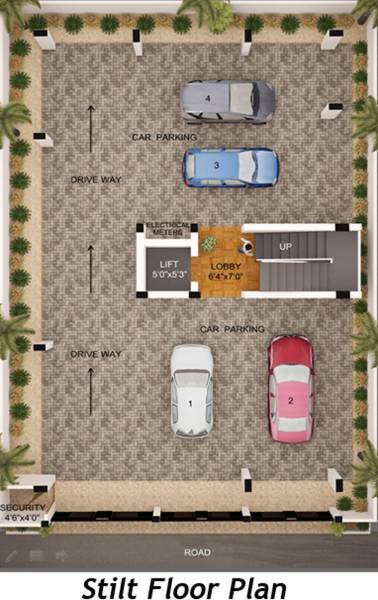 Images for Cluster Plan of Acacia Magizham