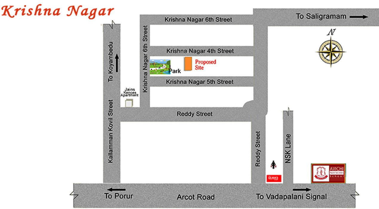 Images for Location Plan of Acacia Vivekanandha