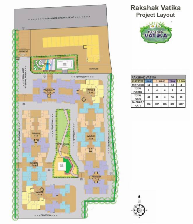 Images for Layout Plan of Rakshak Vatika