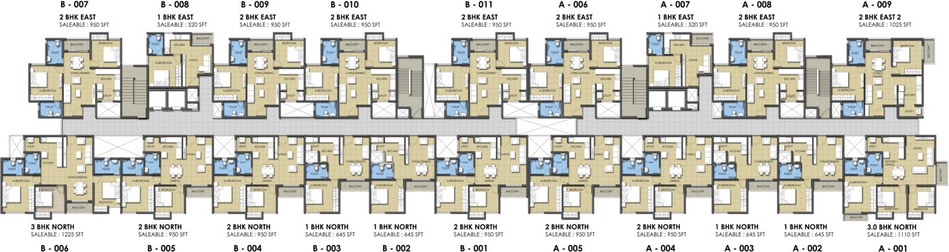 Images for Cluster Plan of Subha 9 Sky Vue