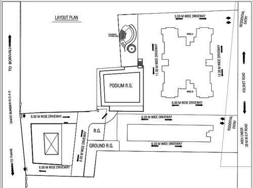 Images for Layout Plan of Ashar Sapphire And Galleria