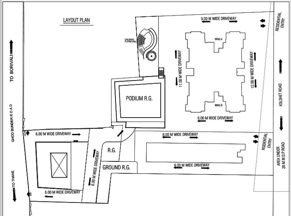 Images for Layout Plan of Ashar Sapphire And Galleria