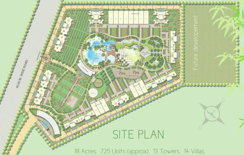 Images for Site Plan of ATS Pristine Golf Villas Phase I