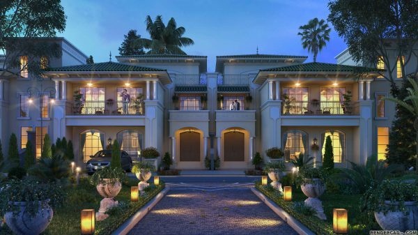 pristine golf villas phase i Elevation