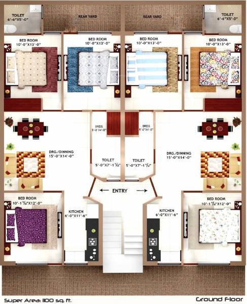 Images for Cluster Plan of Paradise Darpan Floors Images for Cluster Plan of Paradise Darpan Floors