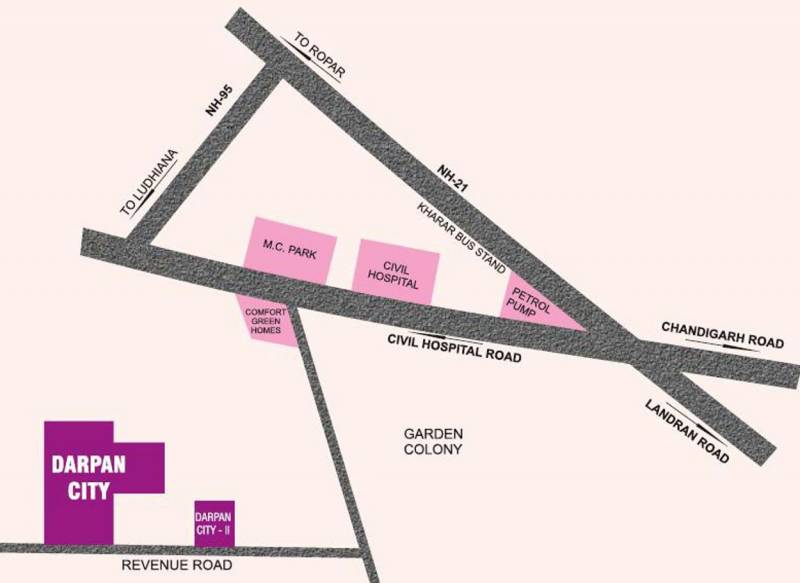 Images for Location Plan of Paradise Darpan Floors