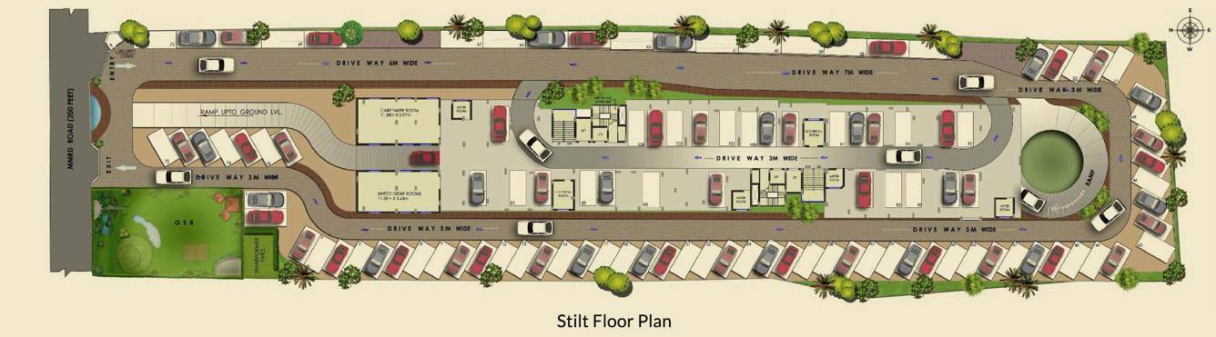 pelican heights Images for Cluster Plan of Agni Pelican Heights