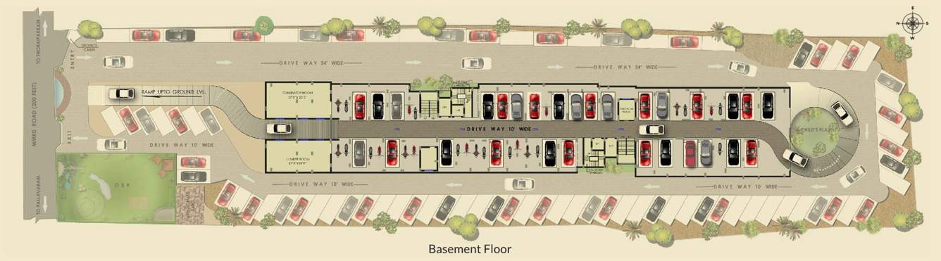 pelican heights Images for Cluster Plan of Agni Pelican Heights