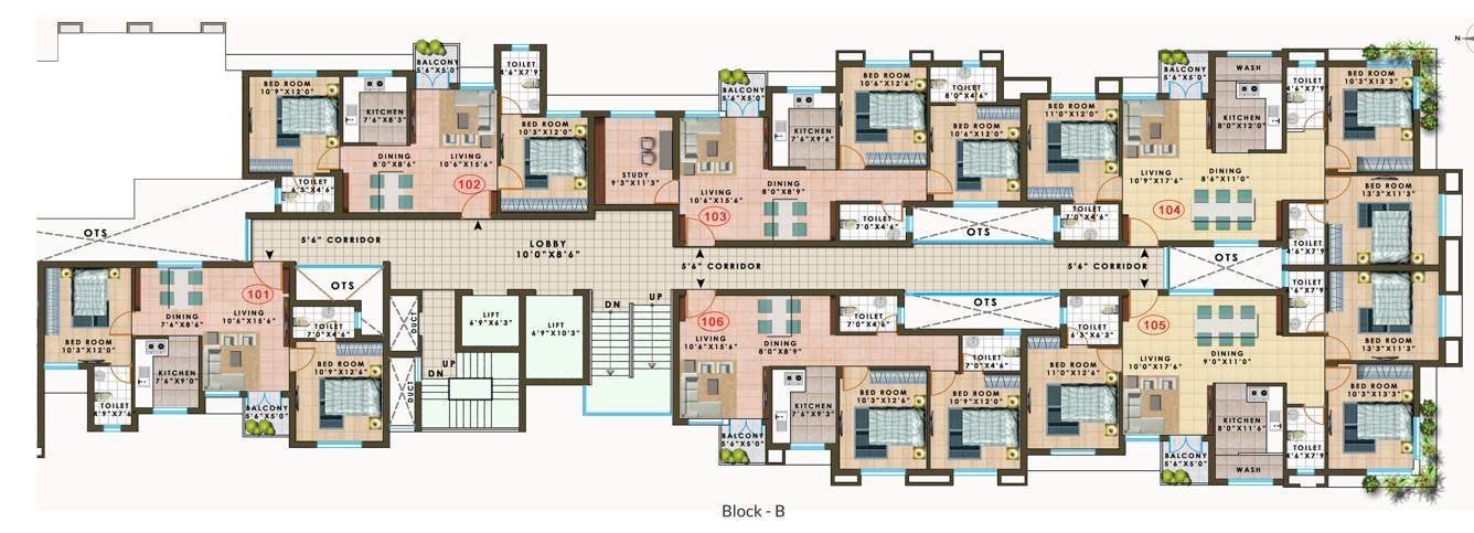 pelican heights Images for Cluster Plan of Agni Pelican Heights