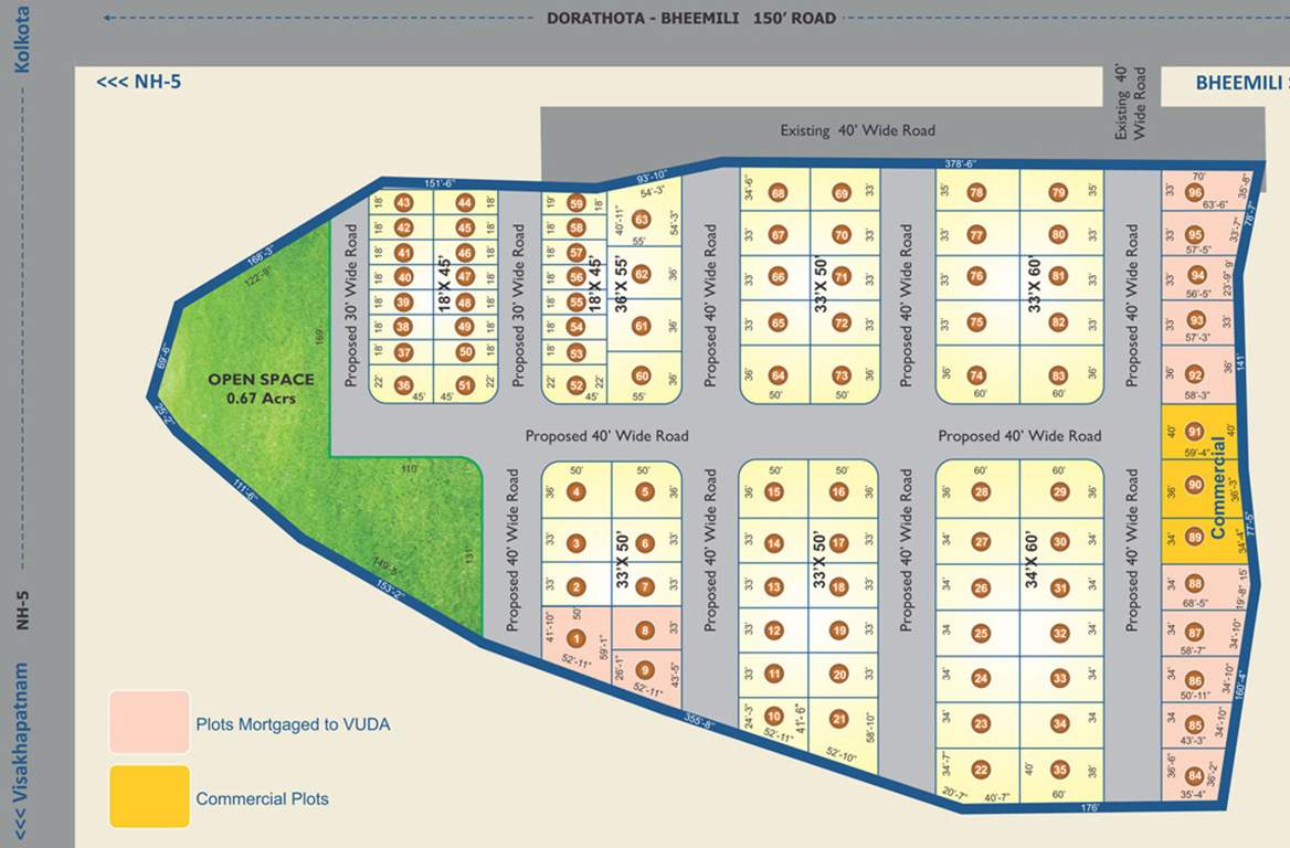 Images for Layout Plan of Chaitanya Gold Star