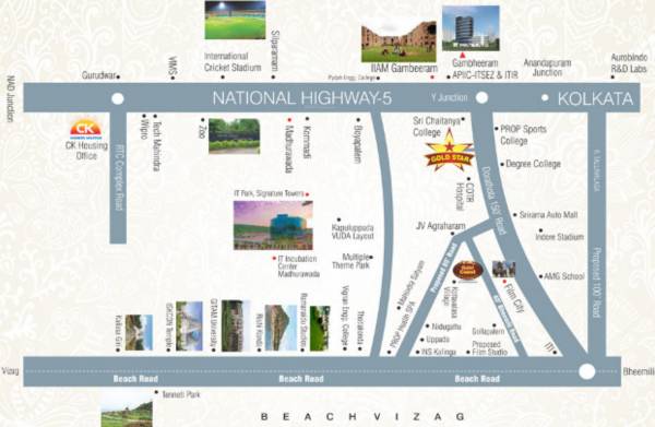 Images for Location Plan of Chaitanya Gold Star Images for Location Plan of Chaitanya Gold Star