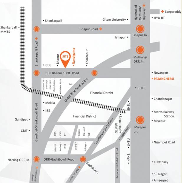 Images for Location Plan of Chaitanya Kiran Housing Pvt Ltd Golden Gate