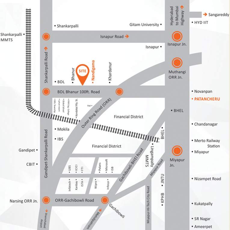Images for Location Plan of Chaitanya Kiran Housing Pvt Ltd Golden Gate