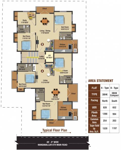 Images for Cluster Plan of Kirthika Aavas