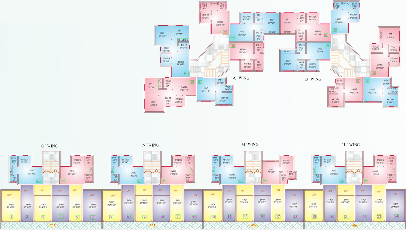  township Images for Cluster Plan of Reliable Township