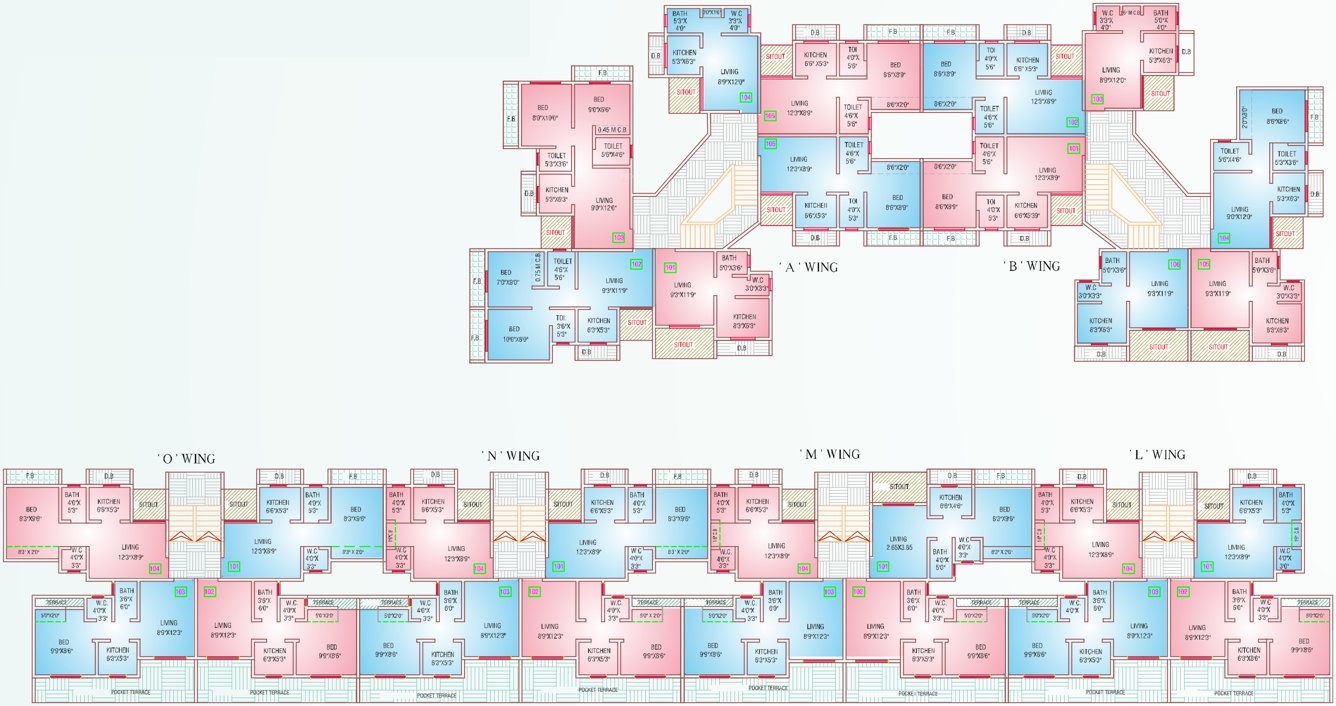  township Images for Cluster Plan of Reliable Township