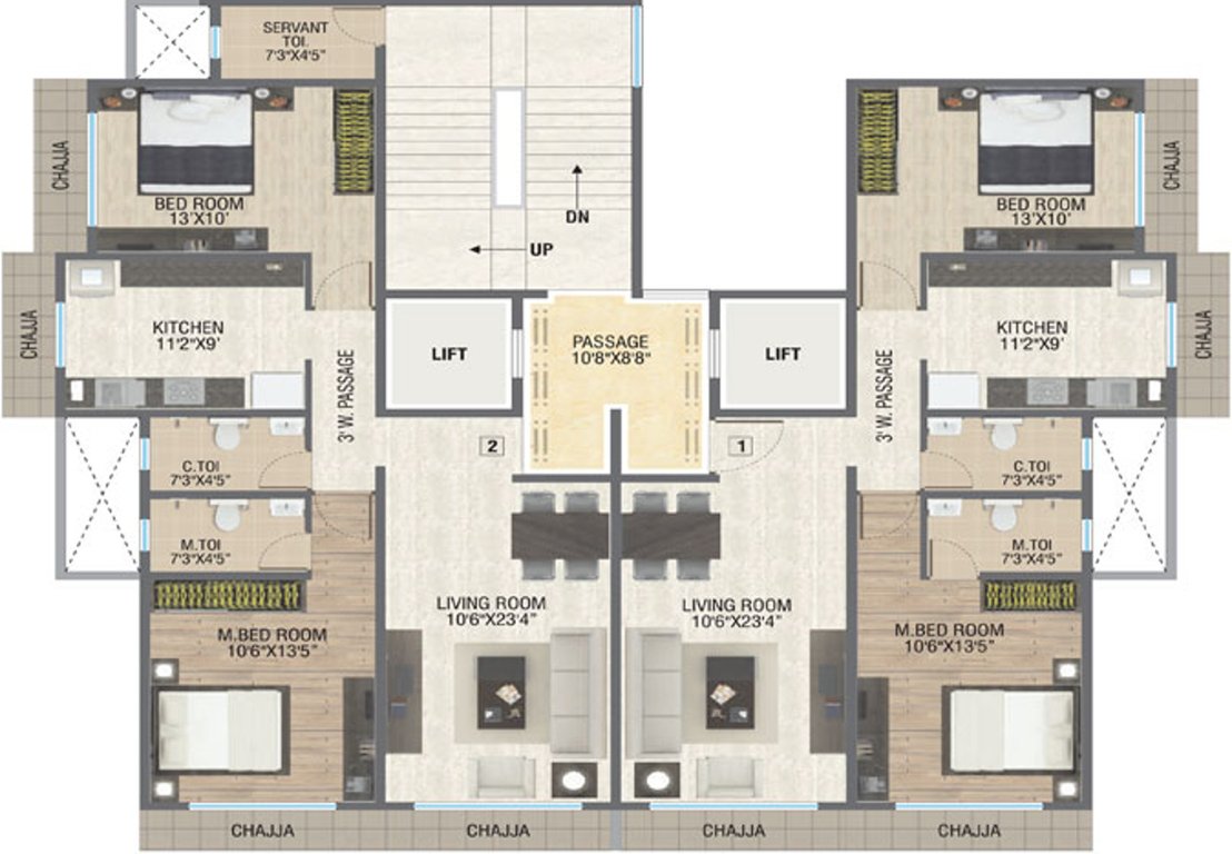 Images for Cluster Plan of Gangar La Oyster
