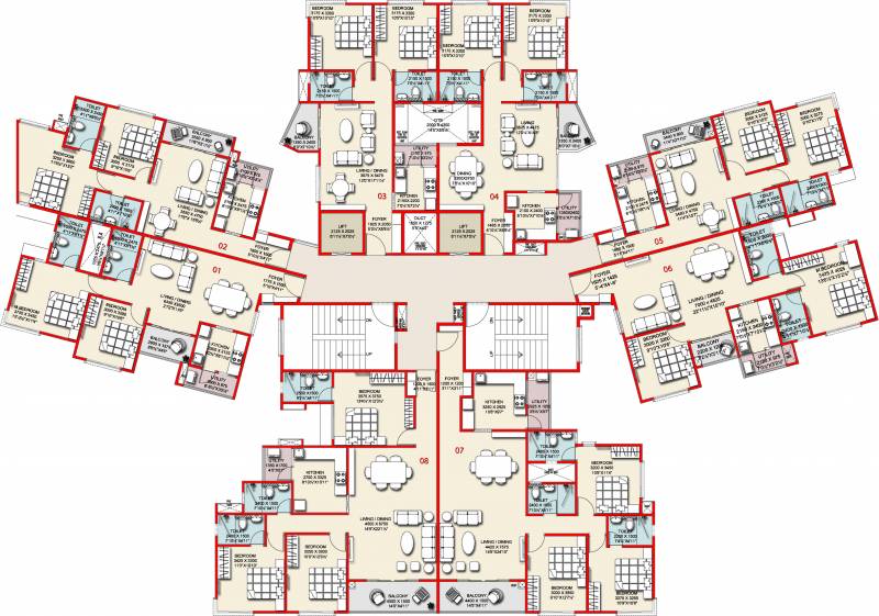  arete-homes Images for Cluster Plan of Prime Arete Homes