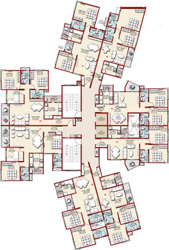  arete-homes Images for Cluster Plan of Prime Arete Homes