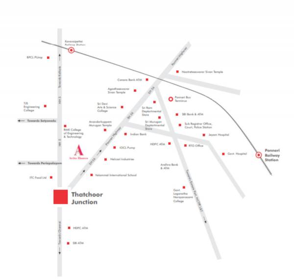  arete-homes Location Plan
