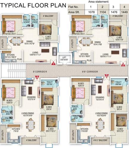 Images for Cluster Plan of GSRK Vishnus Om Shanti vishnus-om-shanti Images for Cluster Plan of GSRK Vishnus Om Shanti